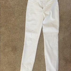 White jean pants Hand M